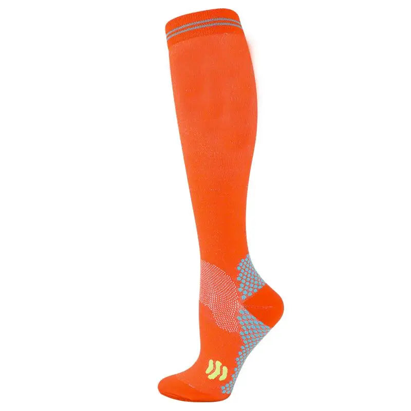 Candy Floss Compression Socks- Bright Solid Pink