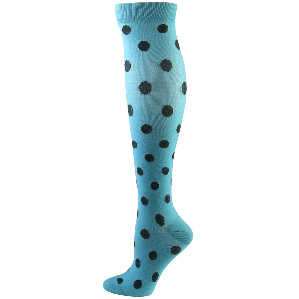 Teal Polka Dot